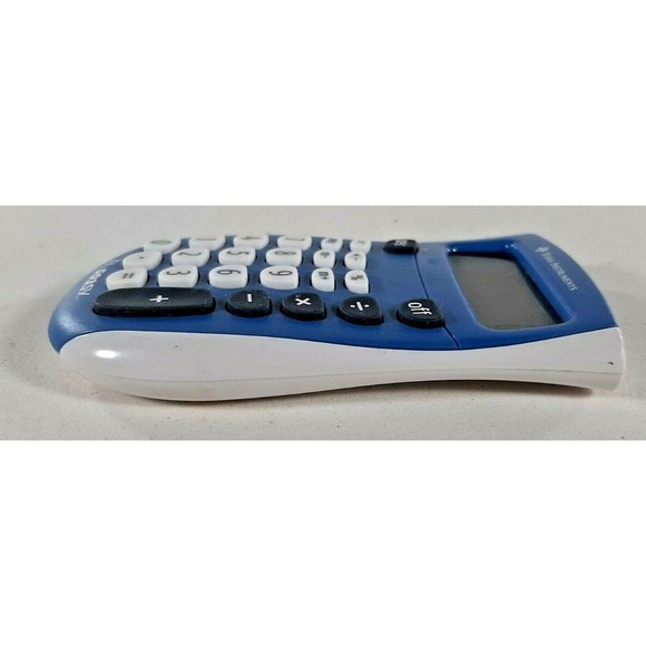 Texas Instruments TI-503SV Handheld Calculator Eight Digit LCD Blue Pocket Size - Picture 3 of 6